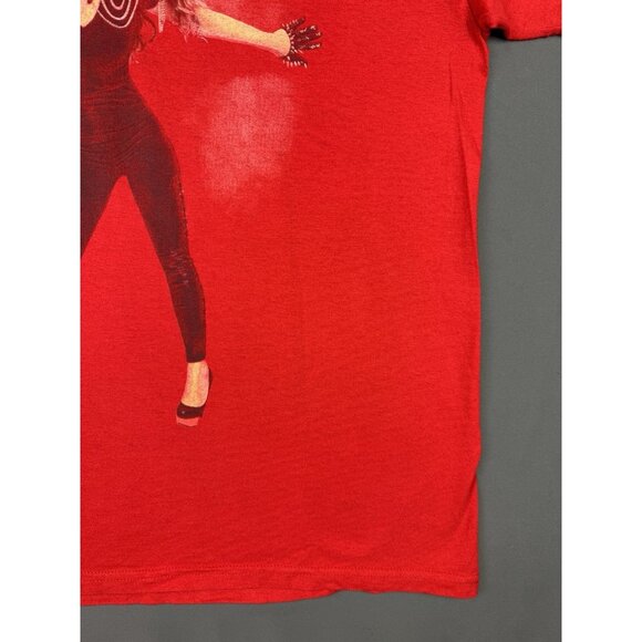 Vintage Y2K Shania Twain Rock This Country Tour Concert Promo Album Music Red T - Picture 7 of 11